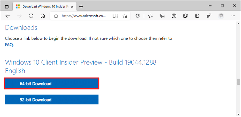 Descargar Windows 10 de noviembre de 2021 Update Iso