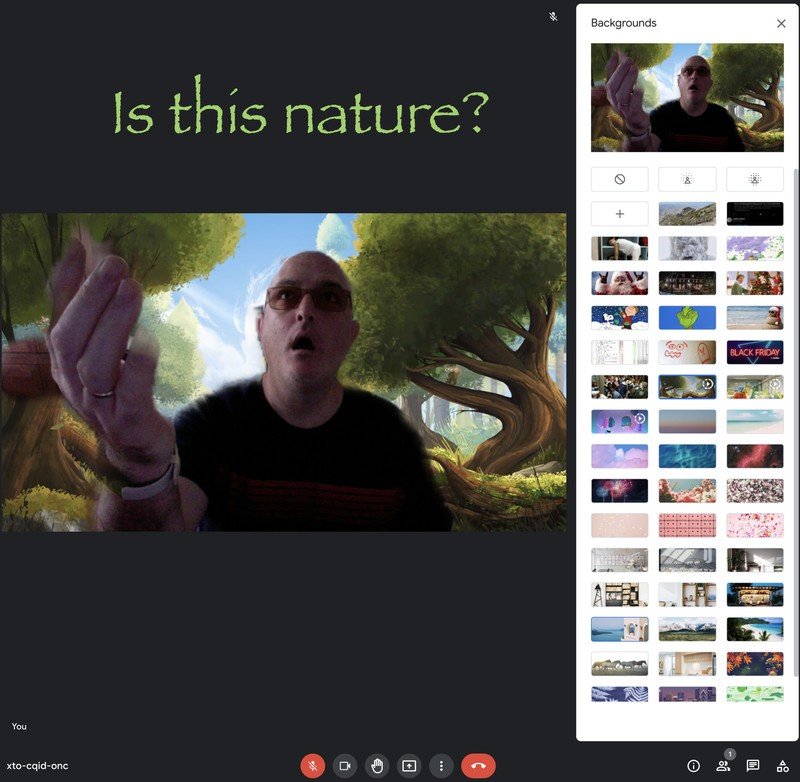 Cómo fondos animados Google Meet 5