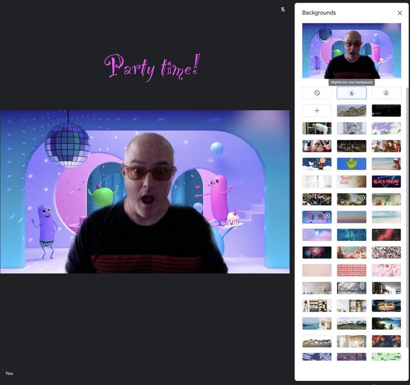 Cómo fondos animados Google Meet 4