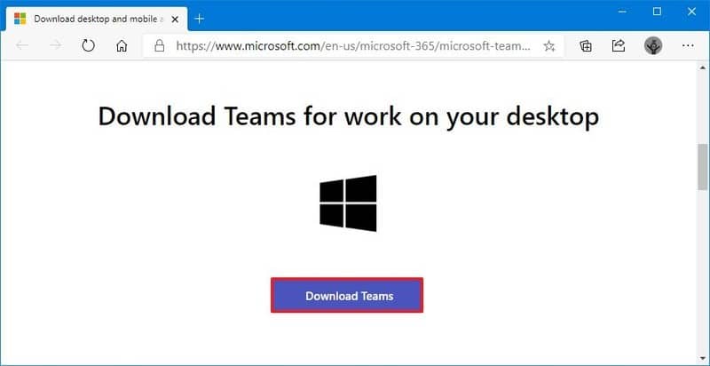 Descarga Microsoft Teams 