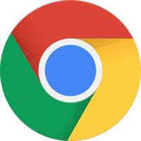 Logotipo del navegador Google Chrome