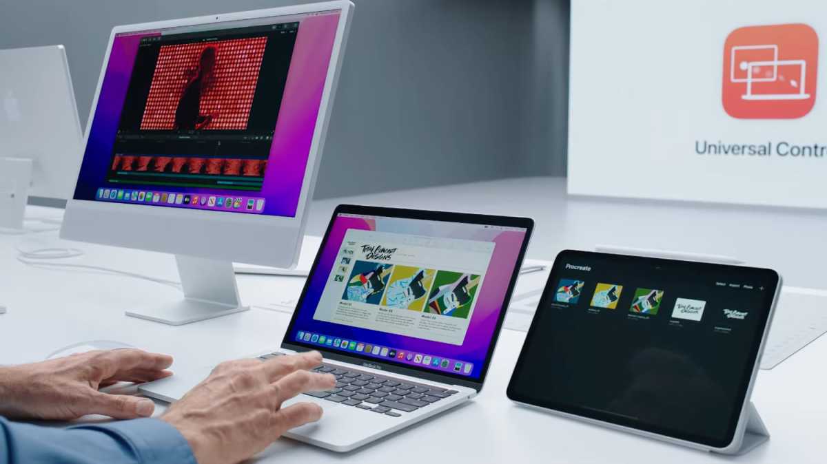Control universal macOS Monterey