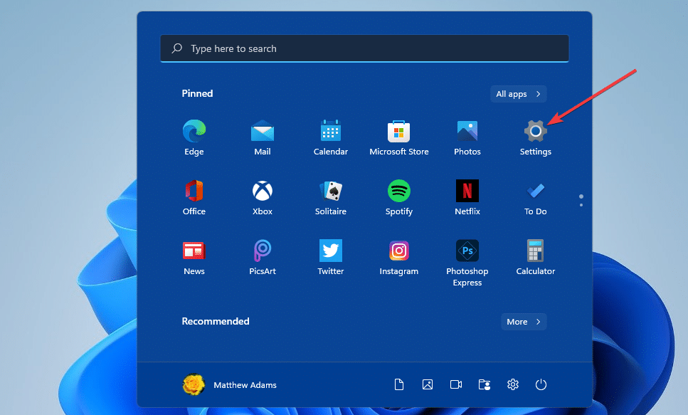 La pantalla táctil de Windows 11 de la aplicación de configuración anclada no funciona