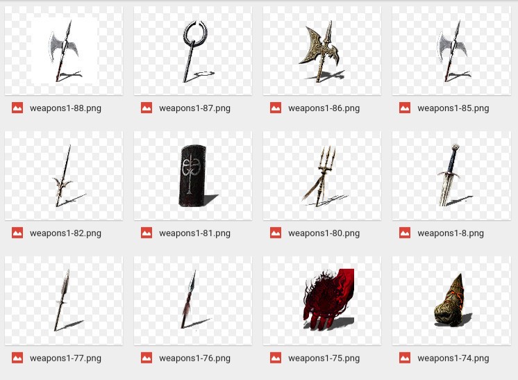 Iconos de Dark Souls