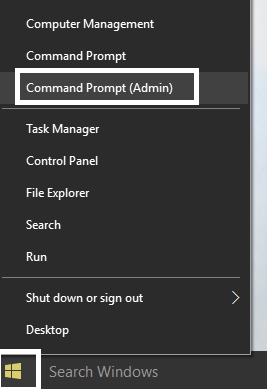 símbolo del sistema con derechos de administrador | error dns_probe_finished_bad_config [SOLVED]