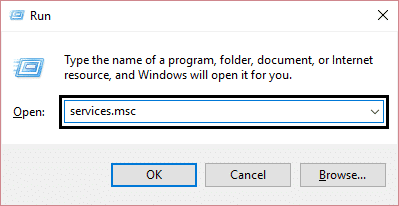 windows de servicios |  Solucionar el error de actualización de Windows 0x80070020