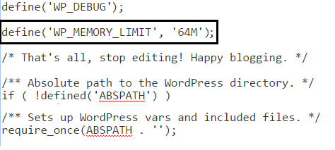 aumentar el límite de memoria php para corregir el error de IMAGEN http de wordpress