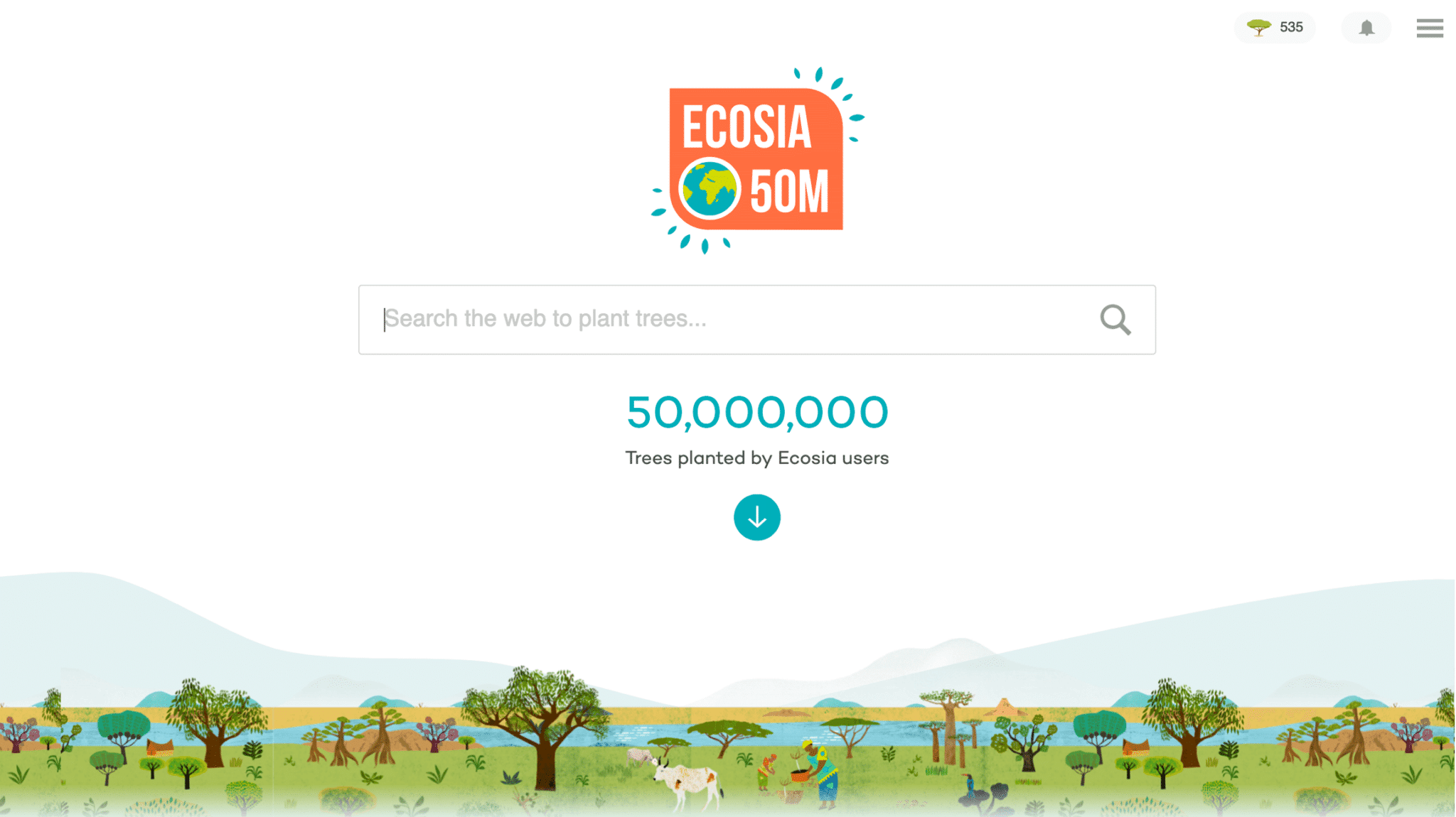 Ecosia |  Los mejores navegadores web anónimos para navegación privada