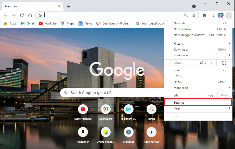 Vaya a Configuración |  Cómo restaurar la sesión anterior en Chrome