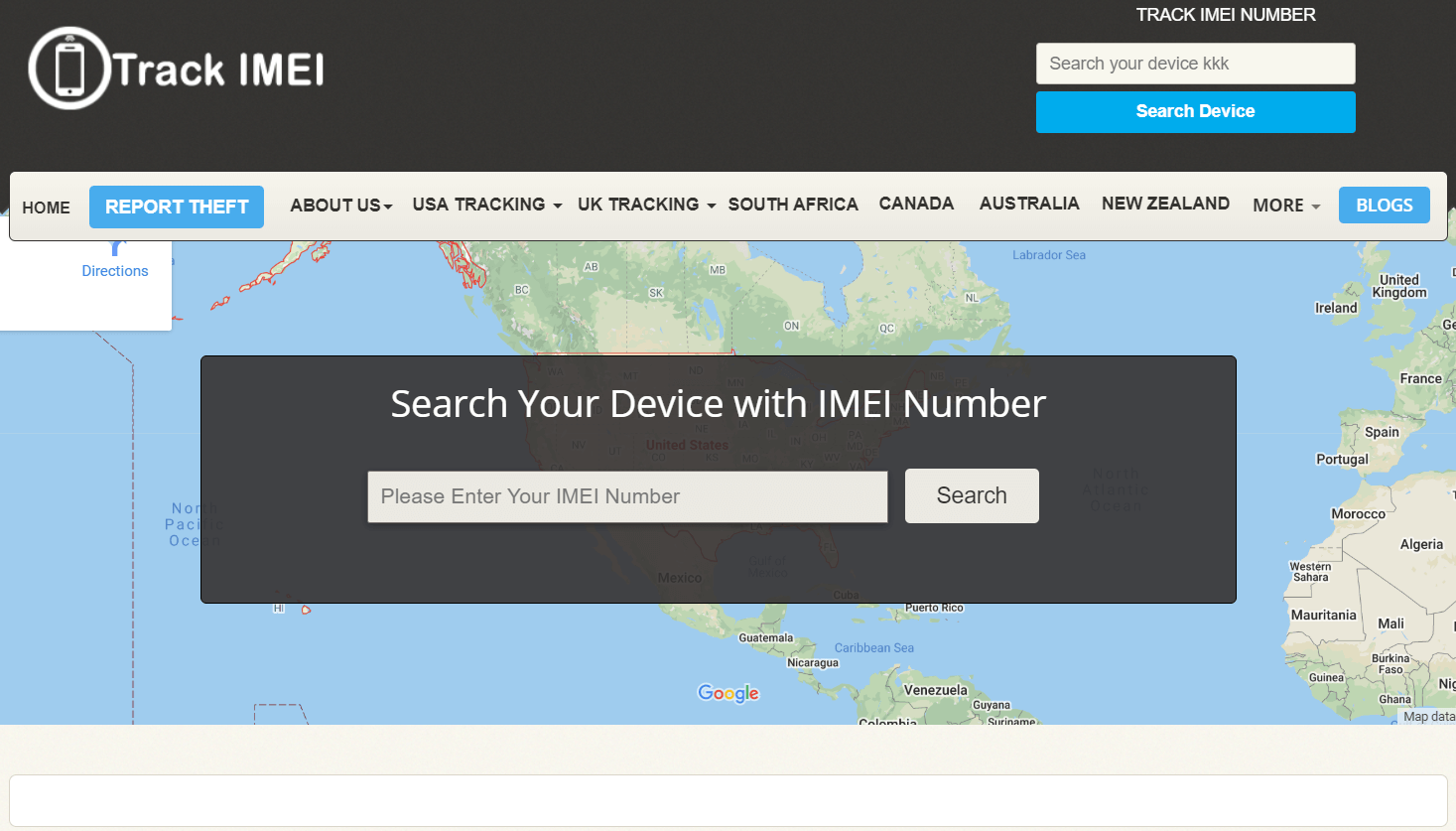 Rastreador de IMEI |  Cómo rastrear la ubicación
