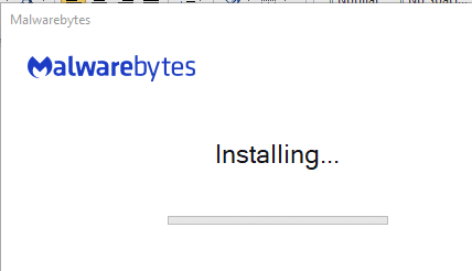 MalwareBytes comenzará a instalarse en su PC
