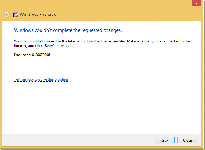 Reparar Windows no pudo completar el error de cambios solicitados
