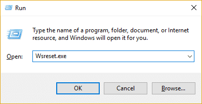 wsreset para restablecer el caché de la aplicación de la tienda de Windows / Reparar el botón No instalar en la tienda de Windows