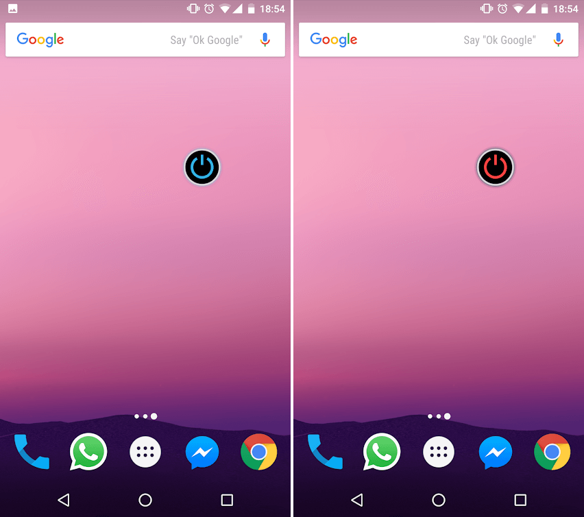 Use un widget para encender la linterna en dispositivos Android