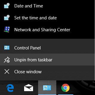 Haga clic con el botón derecho en la aplicación en particular y luego seleccione Desanclar de Inicio |  Cómo deshabilitar Live Tiles en el menú Inicio de Windows 10