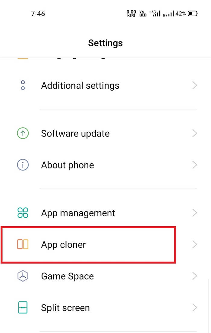 toca App Cloner o Dual Space |  Ejecute dos cuentas de Snapchat en un Android