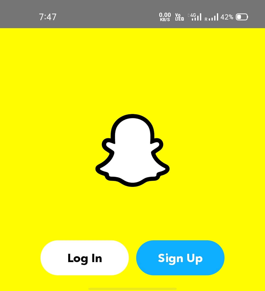 Ahora abra la aplicación de clonación de Snapchat y complete el proceso de inicio de sesión o registro