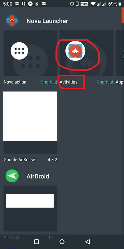 Nova Launcher para recuperar notificaciones eliminadas