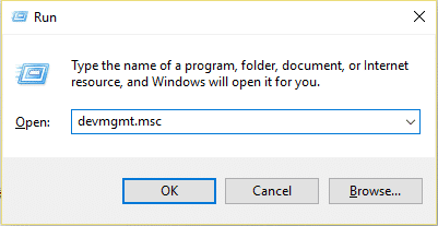 administrador de dispositivos devmgmt.msc |  Arreglar No hay sonido de los auriculares en Windows 10