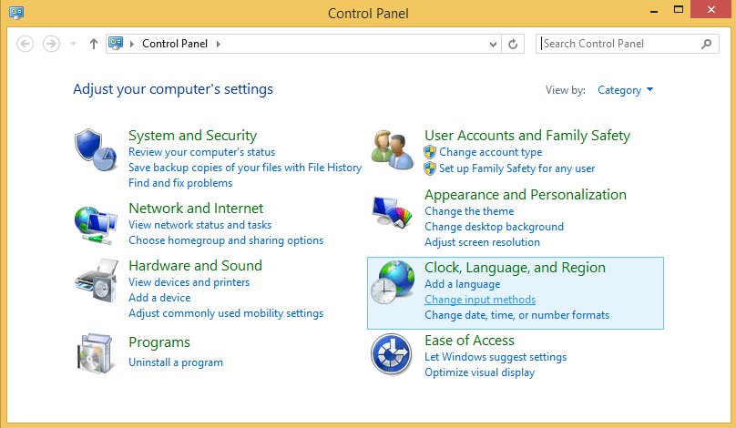 Panel de control en Windows 8 y Windows 8.1 |  Cómo abrir el panel de control en Windows 8