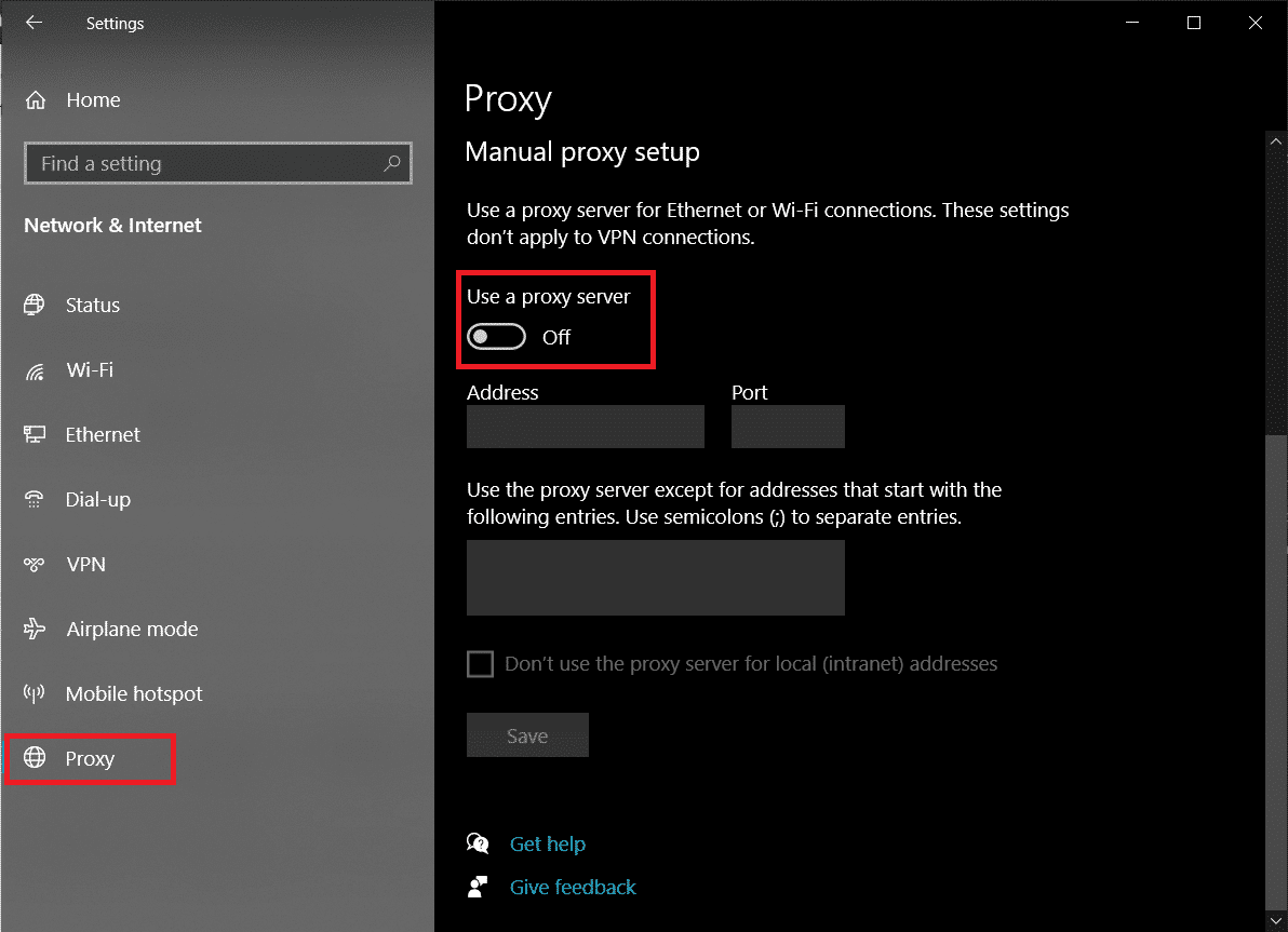 active el interruptor debajo de la configuración Detectar automáticamente |  Solución: no se puede acceder a Windows SmartScreen en este momento