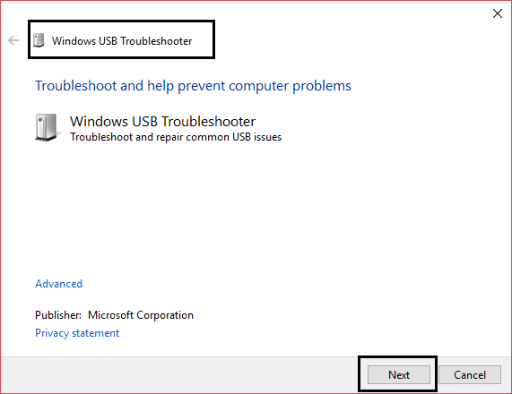Solucionador de problemas de USB de Windows |  Reparar Windows ha detenido este dispositivo porque ha informado problemas (Código 43)