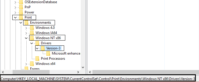 entornos de impresión windows NT x86 versión-3