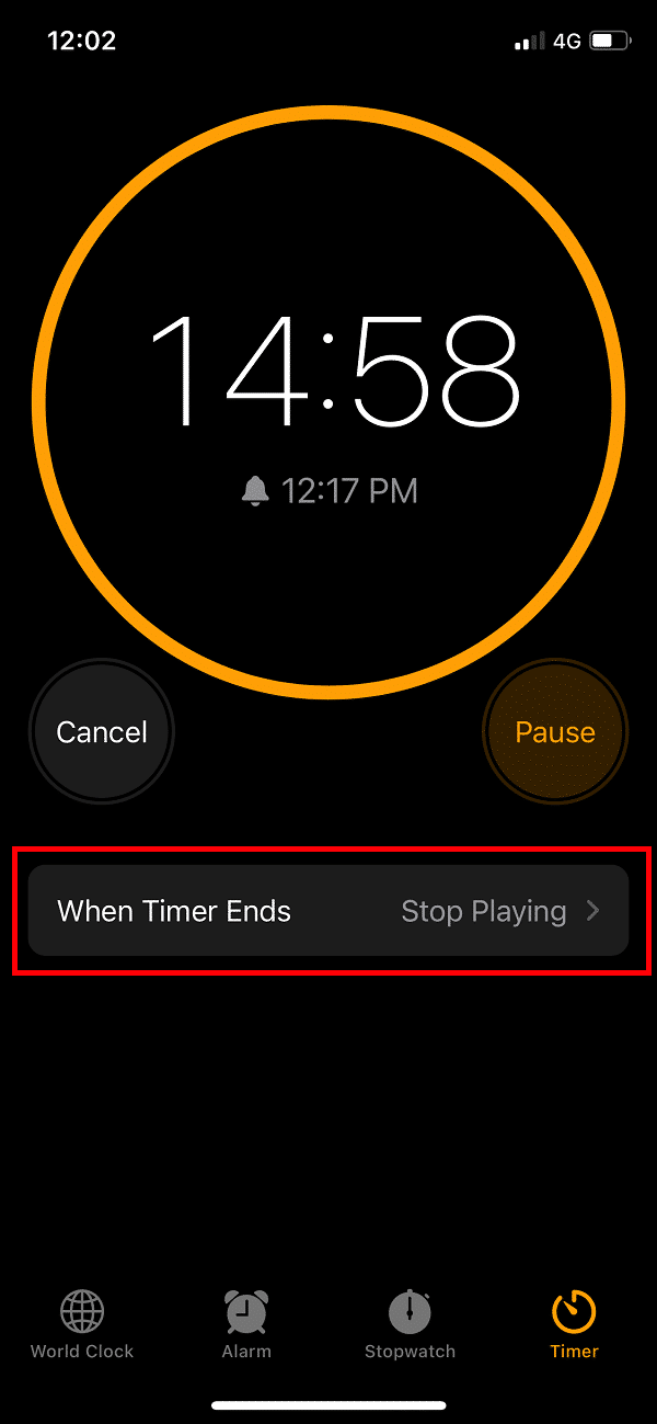 Establecer temporizador de suspensión en dispositivos iOS