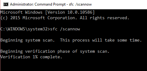 sfc escanear ahora verificador de archivos del sistema |  Fix File Explorer no resalta los archivos o carpetas seleccionados