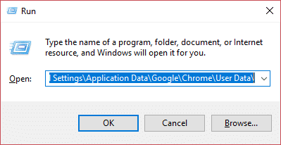 Cambiar el nombre de la carpeta de datos de usuario de Chrome 
