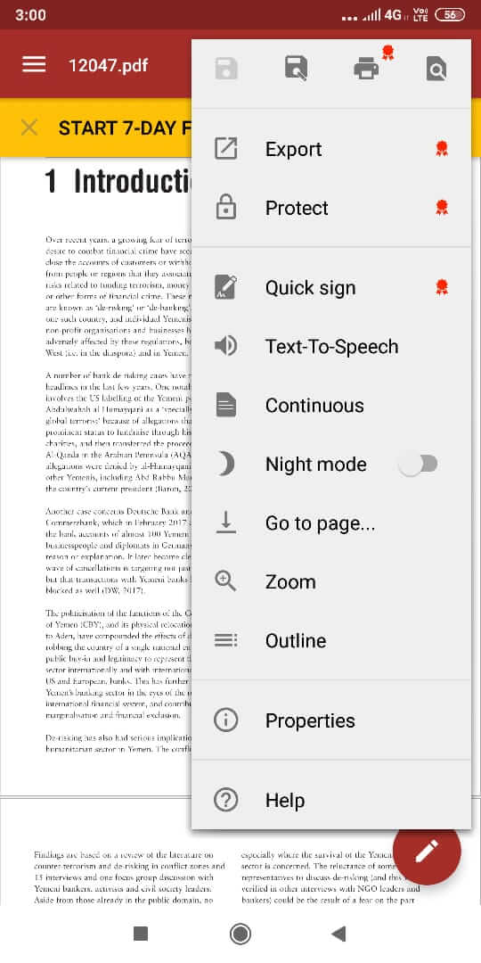 OfficeSuite - Las mejores aplicaciones para editar PDF en Android