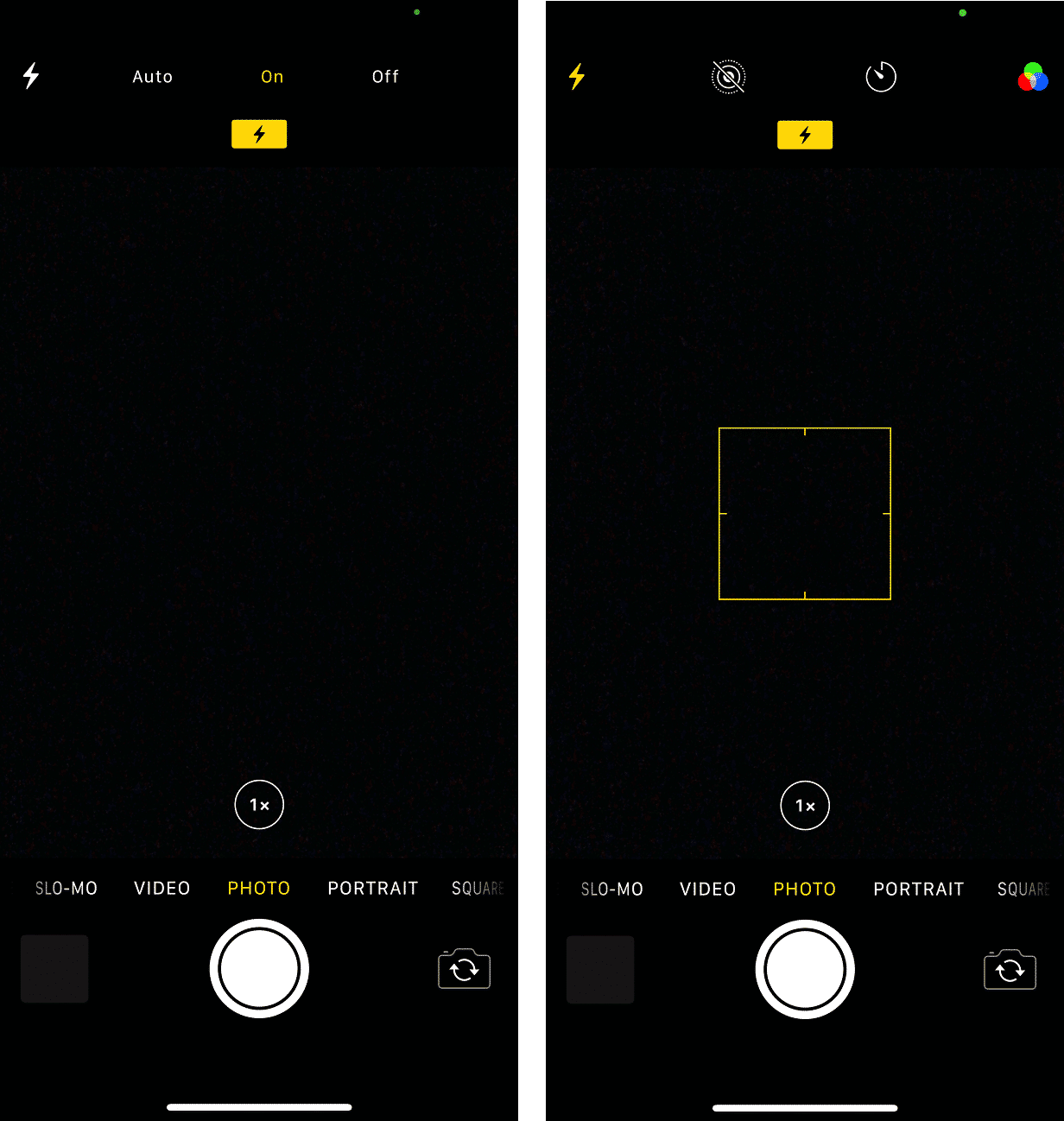 Cómo encender o apagar el flash de la cámara en el iPhone