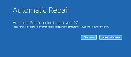 Cómo reparar Reparación automática no pudo reparar su PC