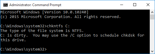 Cómo cancelar un Chkdsk programado en Windows 10