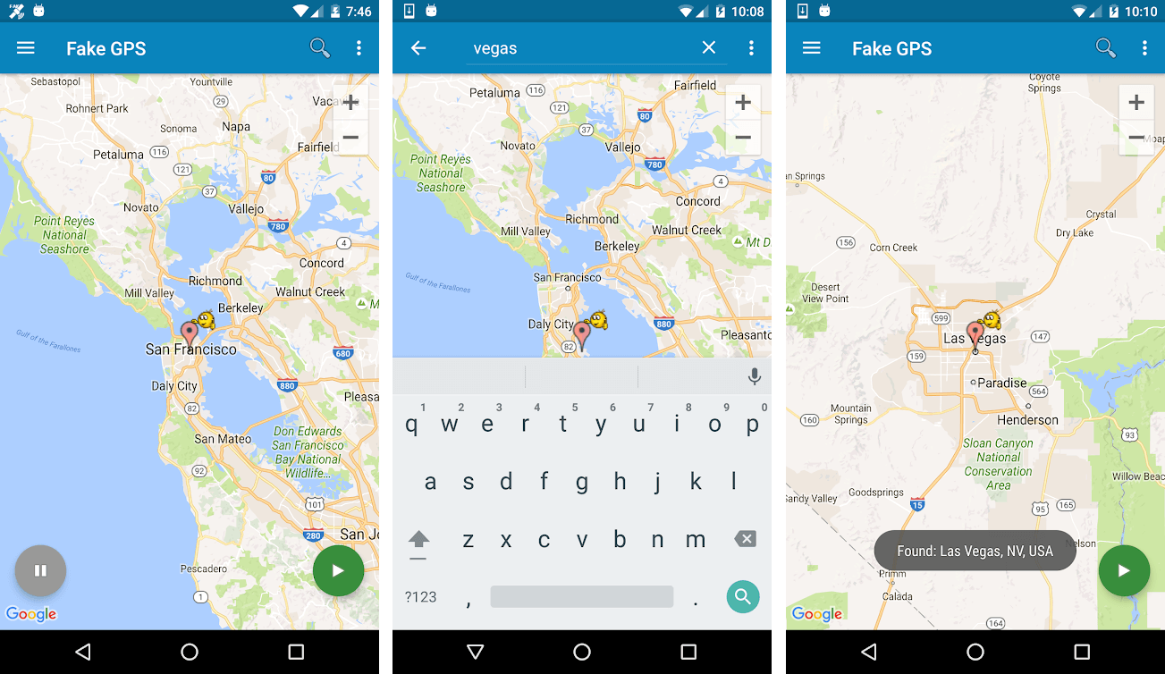 Cómo falsificar la ubicación del GPS en Android