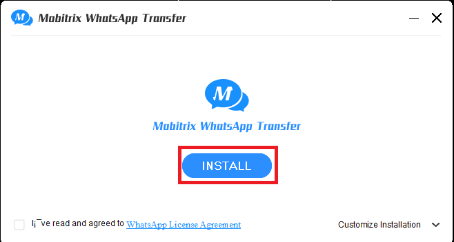use la transferencia Mobitrix WhatsApp para mover sus datos de WhatsApp a su iPhone.