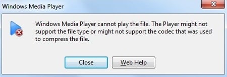 La solución no puede reproducir archivos mov en Windows Media Player