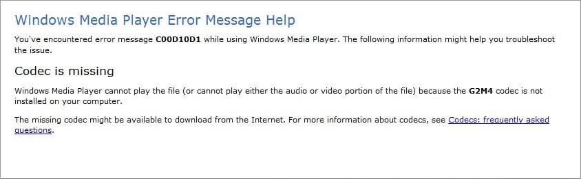 Arreglar Windows Media no reproducirá archivos de música
