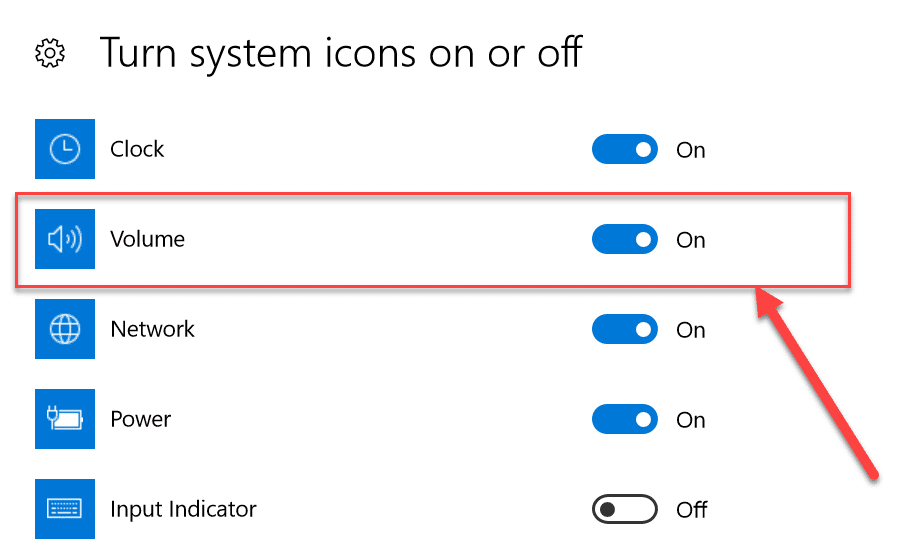 Cómo recuperar su icono de volumen en la barra de tareas de Windows