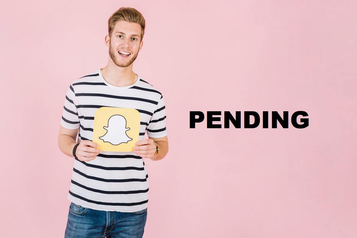 ¿Qué significa pendiente en Snapchat?