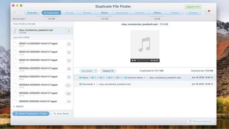 Cómo encontrar y eliminar archivos duplicados en Mac: Buscador de archivos duplicados