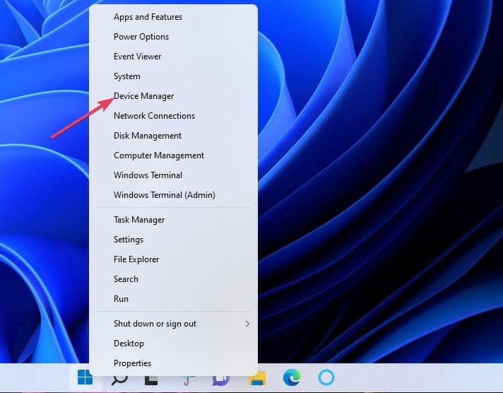 El servicio de audio de Windows de la opción del Administrador de dispositivos bloquea Windows 11