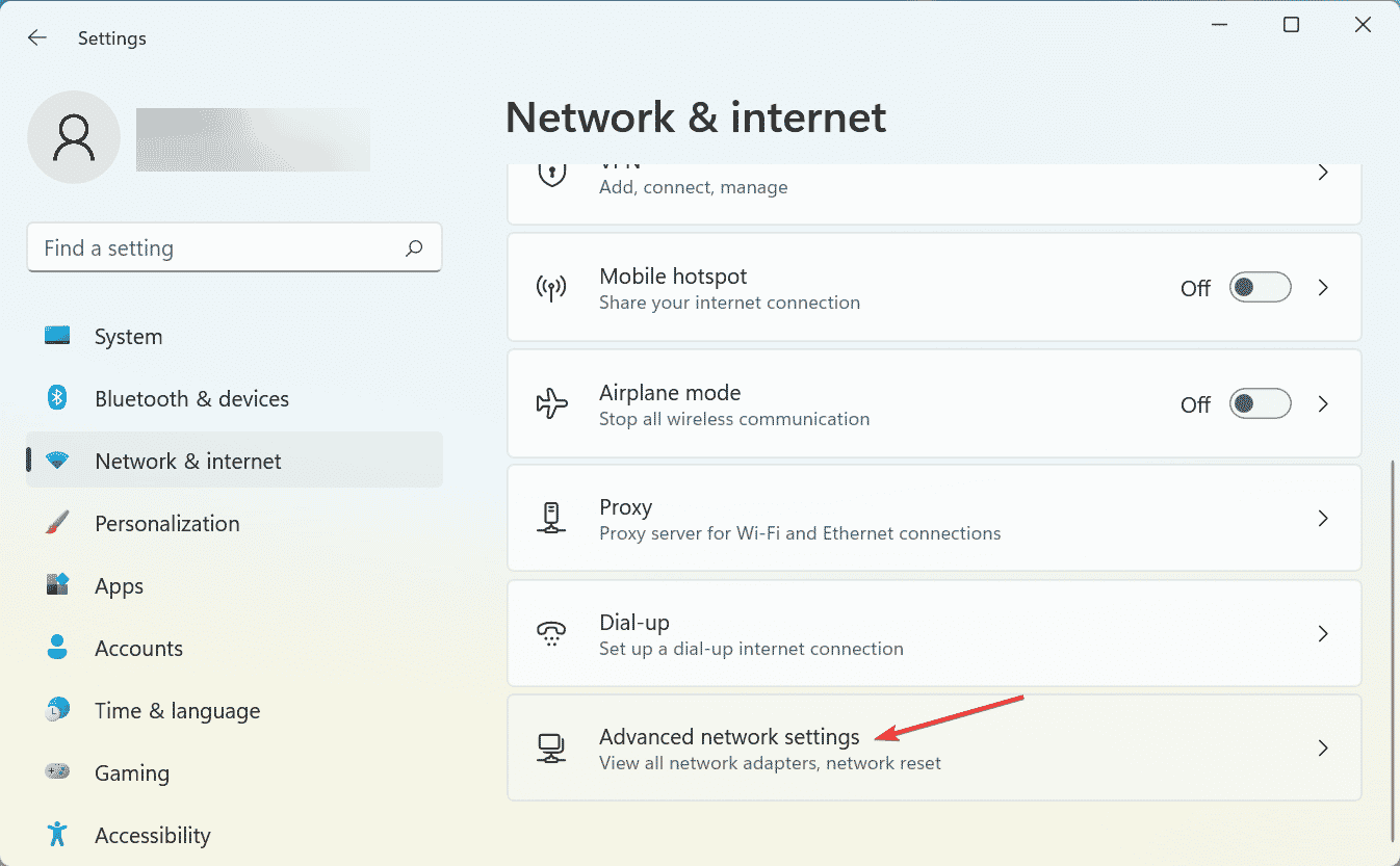 La configuración de red avanzada para reparar el sitio web está en línea pero no responde a los intentos de conexión