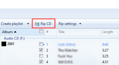 Copiar un CD con el Reproductor de Windows Media