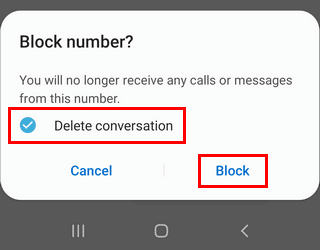 Cómo bloquear un número de teléfono en un teléfono Samsung