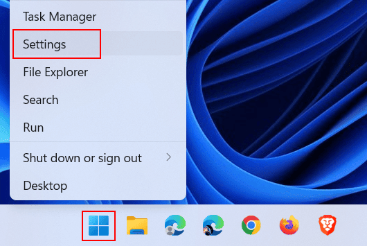 Abrir la configuración de Windows 11